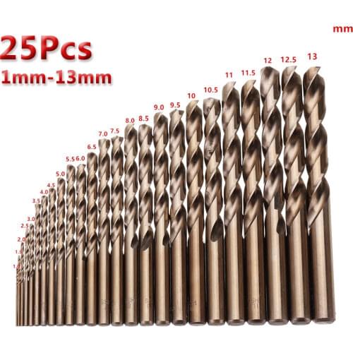 M35 Cobalt 5% High Hardness Straight Shank Twist Drill Bit Power Tools Accessories For Metal Stainless Steel Drilling Hole