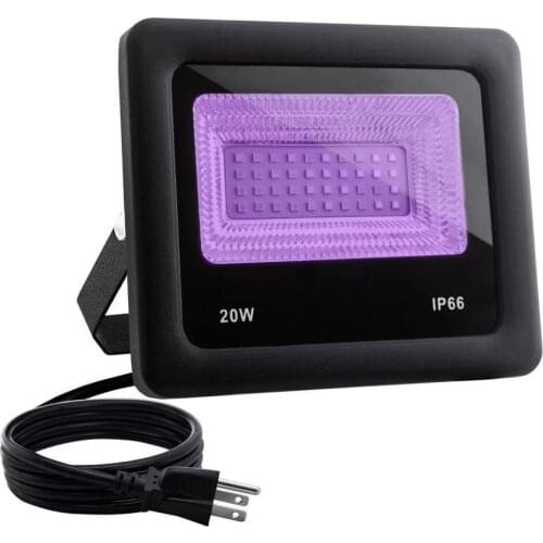 [Seven Neon]Ultraviolet UV LED Flood Light outdoor IP66 395NM 10W UV party light bar atmosphere light black light Led UV Lamp