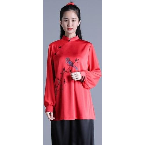High Quality Tai Chi Kung Fu Uniforms Traditional Chinese Clothing Shaolin Wushu Taichi Uniform Morning Exercise Costumes 12432