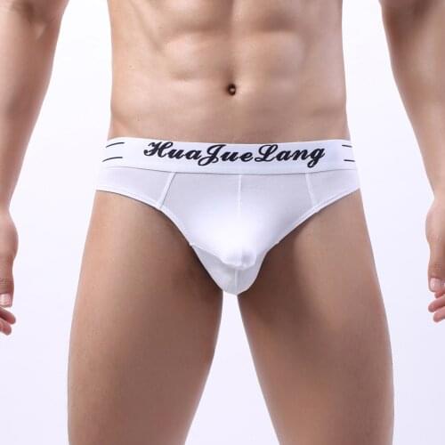 Sexy Men Thong Slip G-string Penis Bikini Briefs Hot Soft Underpant Comfortable High Quality Low Waist Solid Color Gay Underwear