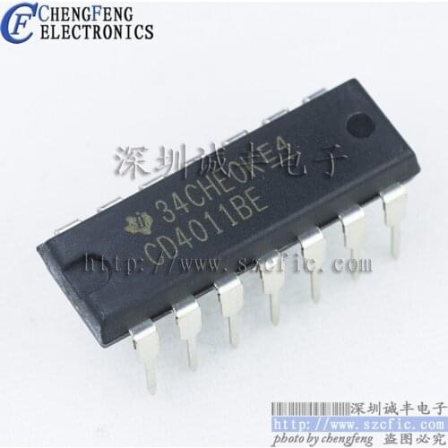 10pieces CD4011BE CD4011 DIP