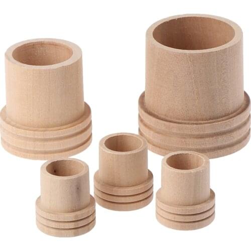 3pcs/Set Wooden Moxa Extinguisher Roller Roll Holder Stick Moxibustion Device