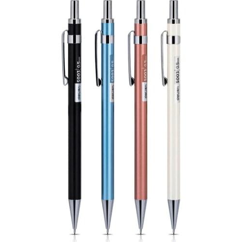 4Pcs 0.5mm 2B Lead Holder Mechanical Pencil Lead Pencils Mechanical Draft Pencil Drawing School Office Supplies