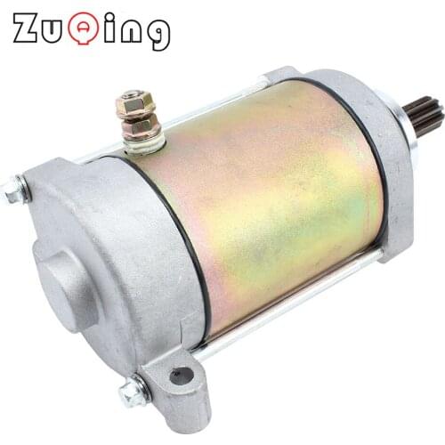 9 Teeth 500cc Motorcycle Starter High Performance Starting Motor Aluminum Motocross Fit For XINYANG MAZDA 500cc Engines CQ-141