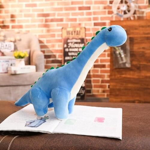 Dinosaur Plush Animals Dolls Toy Kids Soft Stuffed Dolls Model Long-necked Dragon Doll Christmas Gift Accompany Toy