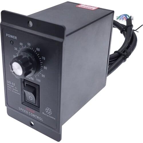 US-52 400W AC speed controller AC 220V 50/60Hz AC regulator motor control forword backword with filter capacitor