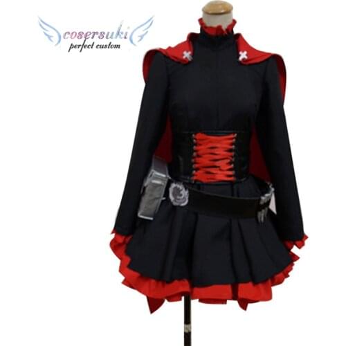 Red Trailer Ruby Rose Cosplay Carnaval Costume Halloween Christmas Costume