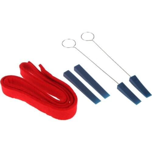 Piano Tuning Rubber Mute Temperament Strip Fixing Tools Kit Set