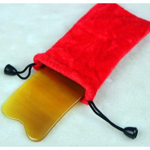 Natural buffalo horn scraping massage plate facial/back/leg body massage tool