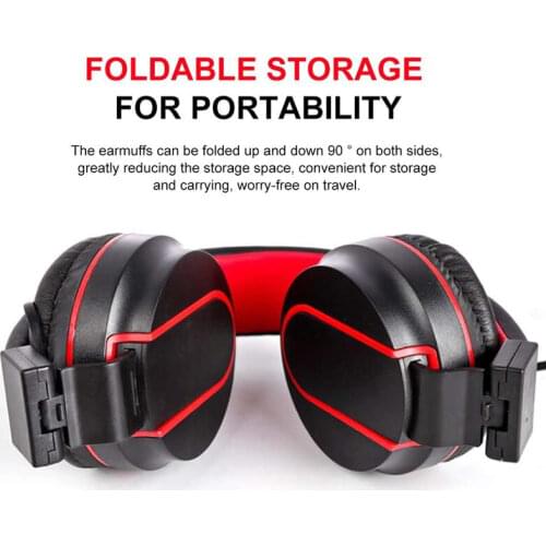 Headphones, stereo games, universal large dynamic coils, highly flexible headphones, suitable for mobile phones and computers