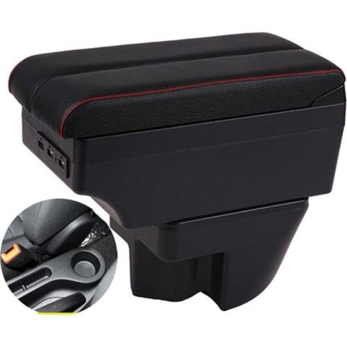 For Morris Garages MG3 armrest box central Store content Storage armrest box with USB