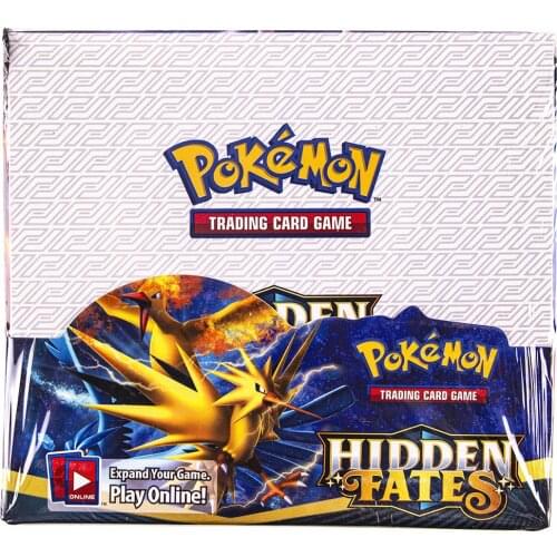 Pokemon Cards TCG Series: Hidden Fates Elite Trainer Box Collectible Trading Card Game Kids Collection Toys
