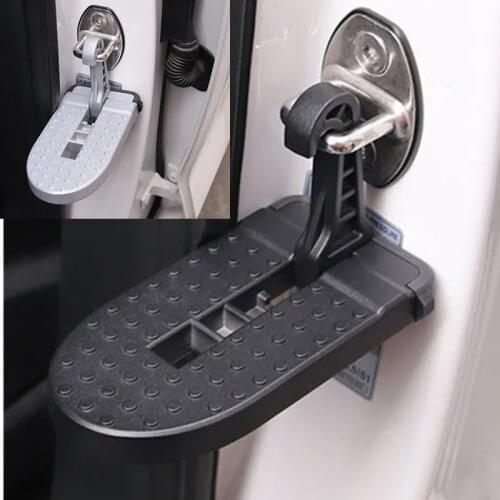 Folding Car Roof Rack Car Step Pedal Pads Mini Foot Pedal Ladder Car Door Step Pedal Multifunction Step For Car