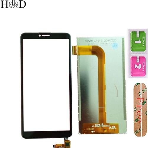 5.5'' Mobile For Bluboo D6 LCD Display + Touch Screen Digitizer Assembly LCD Touch Digitizer Sensor Tools 3M Glue