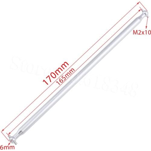 04003 Steel Centre Drive Shaft Dogbone 170mm Upgrade Parts For HSP 1/10 Truck BRONTOSAURUS 94111 94107 Redcat Volcano Epx Pro