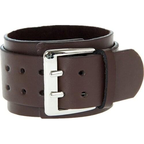 1pc PU Leather Rock Style Bracelet Retro Fashion Exaggerate Punk Bracelet Wrap Bracelet For Men Women Jewelry Accessories