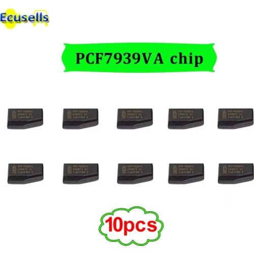 10pcs/lot Transponder Chip PCF7939VA Blank auto car key immbolizer Transponder Chip