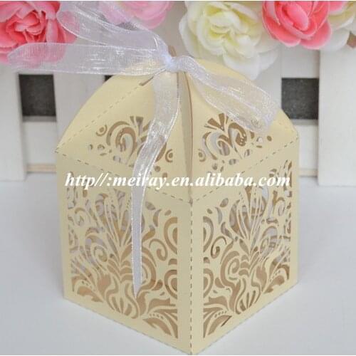 100pcs Laser cut indian wedding return gift ,wedding return gifts ideas from china