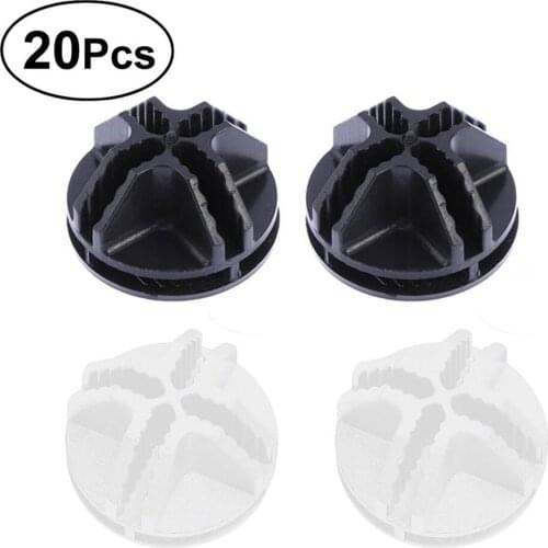 20pcs ABS Wire Cube Plastic Connectors Wardrobe Snap Modular Organizer Closet Clasp