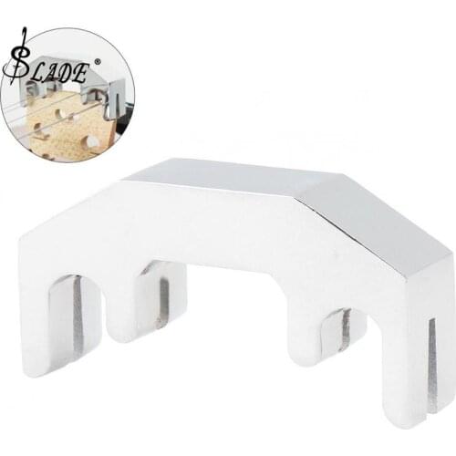 4 Claw Practical Metal Silver Violin Mute Muffler for 4/4 3/4 1/2 Violin Musical Instrument Accessories