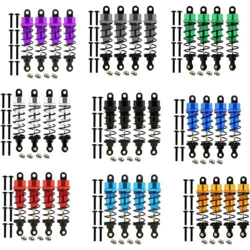 4Pcs Metal Shock Absorber Damper for Tamiya CC01 CC-01 RC Crawler Car Upgrade Parts Accessories