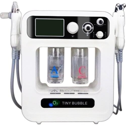 4 in 1 Portable Hydra Oxygen Facial Jet Peel Beauty Apparatus