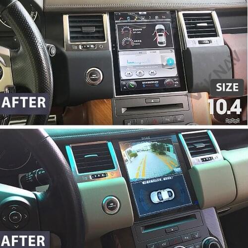 Gps Navigation Car DVD Player for-Land Rover Range Sport L320 2009~2013 Headunit stereo Monitor tesla style android carplay
