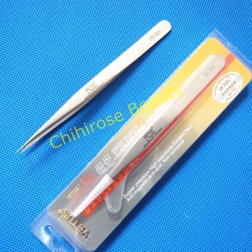 Free Shipping 5 pcs/lot VETUS OO-SA Tweezers Anti-static Stainless Steel Tweezers