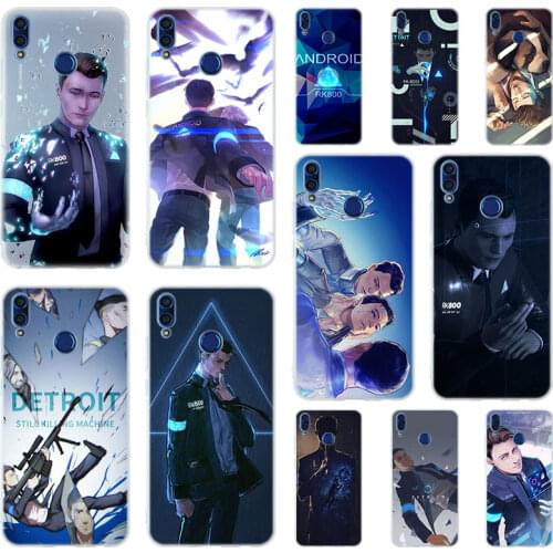 Detroit Become Human RK800 Connor Soft TPU Case Cover For Huawei Honor 30 20 10 9 Lite 9a 8a 7a Pro 10X 10i 30s 20lite 10lite