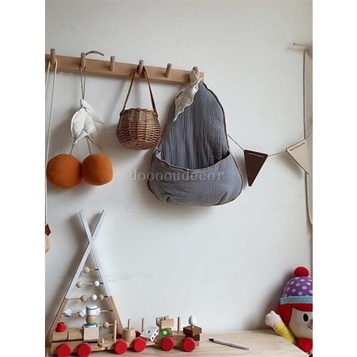 Kawaii Cherry Childrens Room Tent Decor Ornaments Photography Props Wall Hanging Toy Mini Pillow Dolls Nursery Gift For Kids