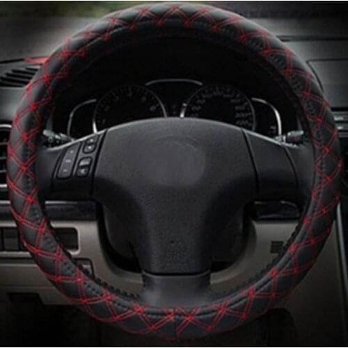 Car leather shift gear cover hand brake cover rear view mirror cover seat belt sheath car interior protection cover