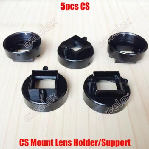 DIY 5PCS Metal CS Lens Mount Interface CCTV Security Camera CS Lens Holder Bracket Adaptor Connector PCB Board Module Support