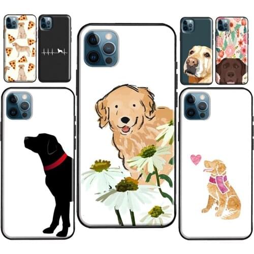 Cute Labrador Retriever For iPhone 12 mini Pro Max Case For iPhone 11 Pro Max SE 2020 XR X XS 6S 7 8 Plus Cover