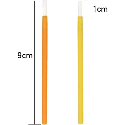 Many color disposable white nylon hair 50pcs/bag eyeliner brush eyelashes brush applicator lipstick brushes in make up