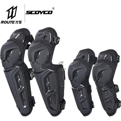 SCOYCO Motocross Knee Motorcycle Knee Protector And Elbow Protector Outdoor Sports Motorcycle Equipment Moto Knee Guard