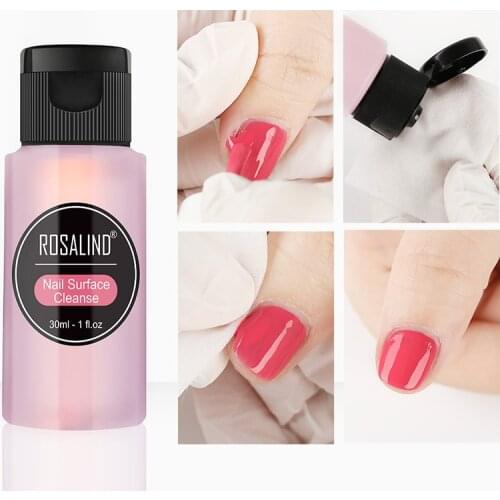 30ml Nail Degreaser Removes Excess Gel Enhances Shine UV LED Nail Gel Polish Remover Tools Nail Art Brush Pen Cleaner Liquid