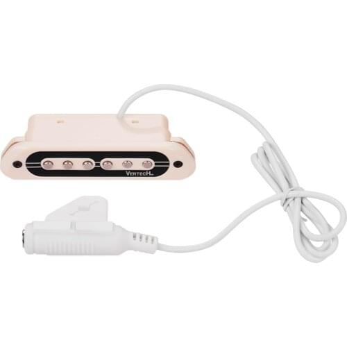 VERTECHnk VS-80 Passive Guitar Soundhole Pickup Humbucker Pick-up Transducer 6.35mm Endpin Jack for Acoustic Folk Guitar