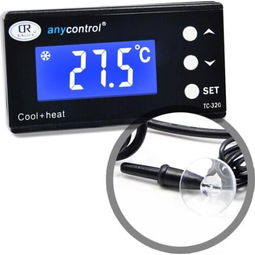 Waterproof sensor Auto Switching Regulator Aquarium pet breeding Temperature Controller with EU UK AU CN plug Socket