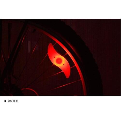 100pcs Waterproof Bicycle Spoke Light 3 Mode LED Luminous bicycle wheel light bicycle safety warning light sport toy