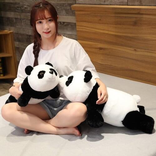 50-90cm Cute China Panda Plush Toys for Children Stuffed Aniaml Bear Kids Doll Soft Cartoon Sleep Pillow Birthday Gift for Girls