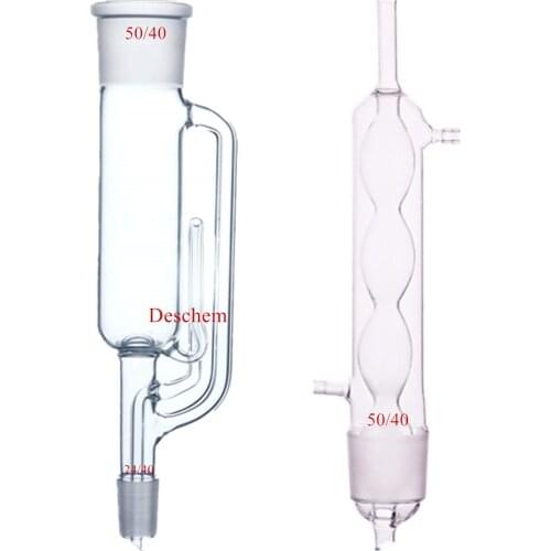 500ml,24/40,Glass Soxhlet Extractor,Allihn Condenser & Body,Lab Glassware Kit