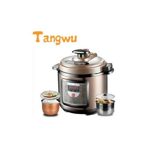 Free shipping 5L double bravery genuine electric pressure cooker B model 5 L