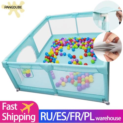 Baby Playpens with Foam Protector Indoor Playground Ball Pit for Kids Ball Pool Kids Playpens for Baby 0-6y Playpen Baby Fence