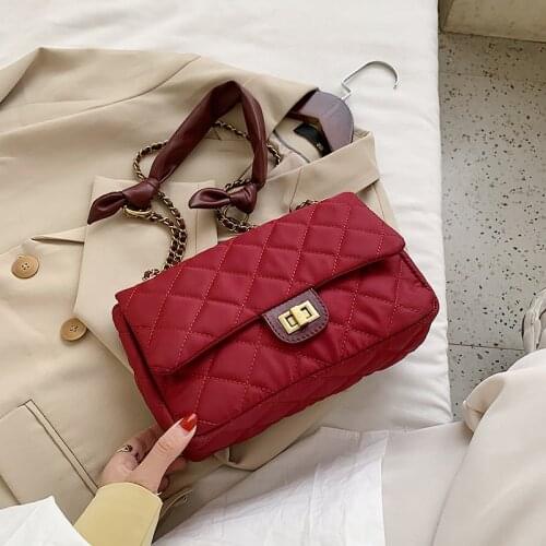 FANTASY Messenger Shoulder Bags For Women 2020 Autumn New Oxford Cloth Fashion Handbag Vintage Underarm Bag Good Quality 4 Color