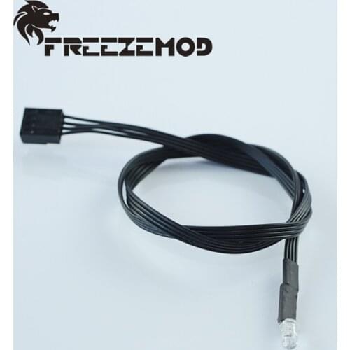 FREEZEMOD 12V LED RGB Full Color Single Lamp Beaded Light Beam Water Cooled Lighting Beautification Component RGB10