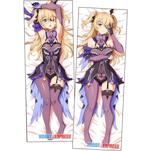 Hobby Express Anime Dakimakura Japanese Otaku Waifu Hugging Body Pillow Cover Genshin Impact Fischl 201236