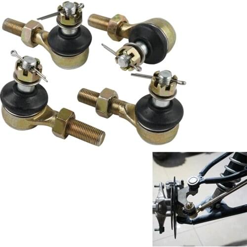 ATV Ball Joint Tie Rod End Kit For Yamaha YFM700R Raptor 700 YFZ450 For Kawasaki KFX400 for Can-Am DS 450 For Suzuki LT-A400