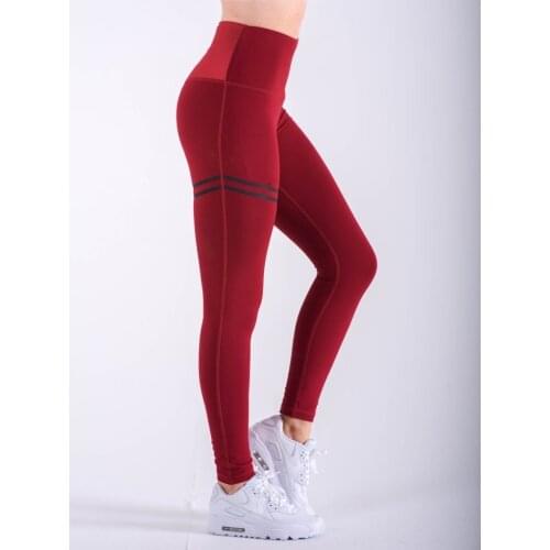 Gym fitness clothing women yoga legging femme pantalon high waisted long butt lift anti cellutite black gym sport capri leggings