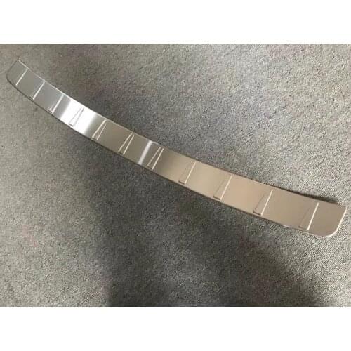 For Volvo XC60 2018 2019 2020 stainless steel Rear Bumper Protector Sill Trunk Rear guard Tread Plate Trim Car styling