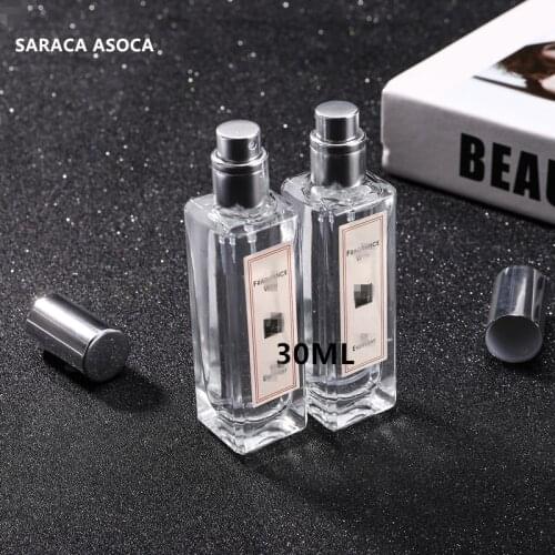 Wholesale Retial 30ml Big Capacity Perfume Bottles 10pcs/lot Travel Spray Perfume Glass Bottles